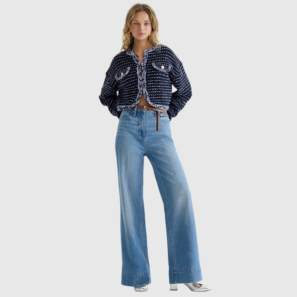 Eaksone - Tall Wide Leg Denim Trouser