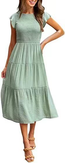 Eaksone - Comfortable summer maxi skirt