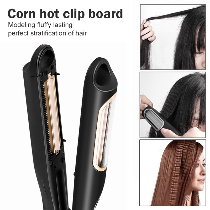 Eaksone - Corrugated flat automatic curling iron