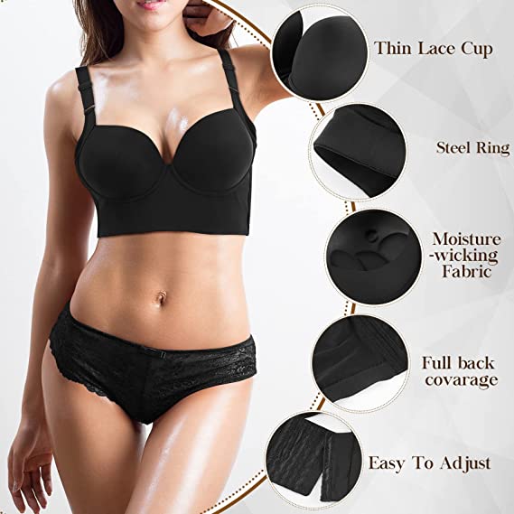 Eaksone - Fashion Deep Cup Bra