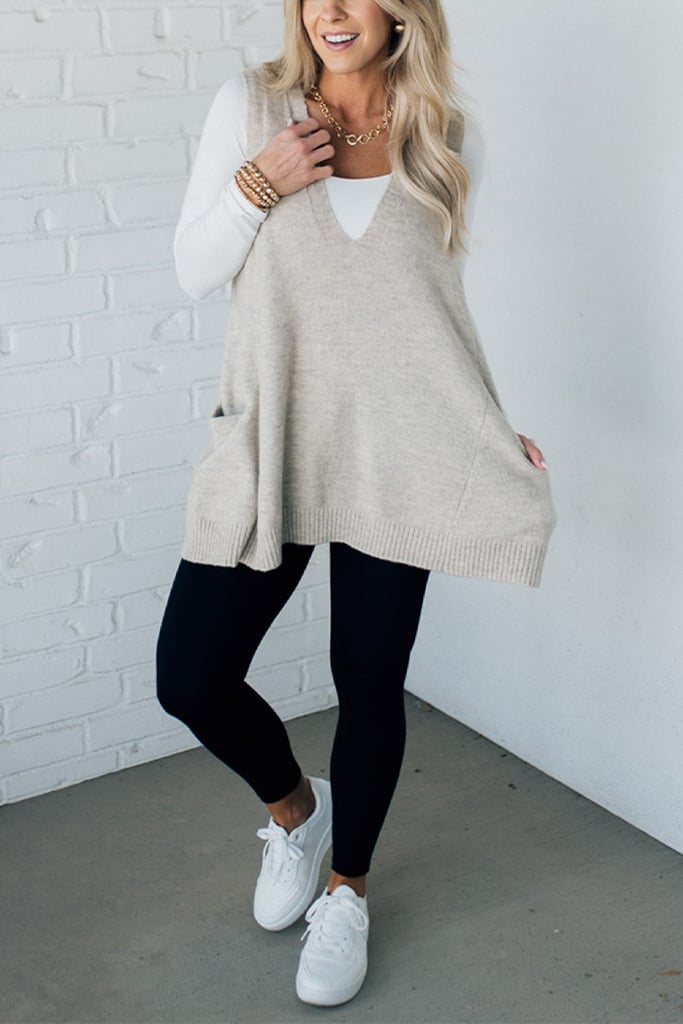 Eaksone - Cozy Pocket Sweater Vest