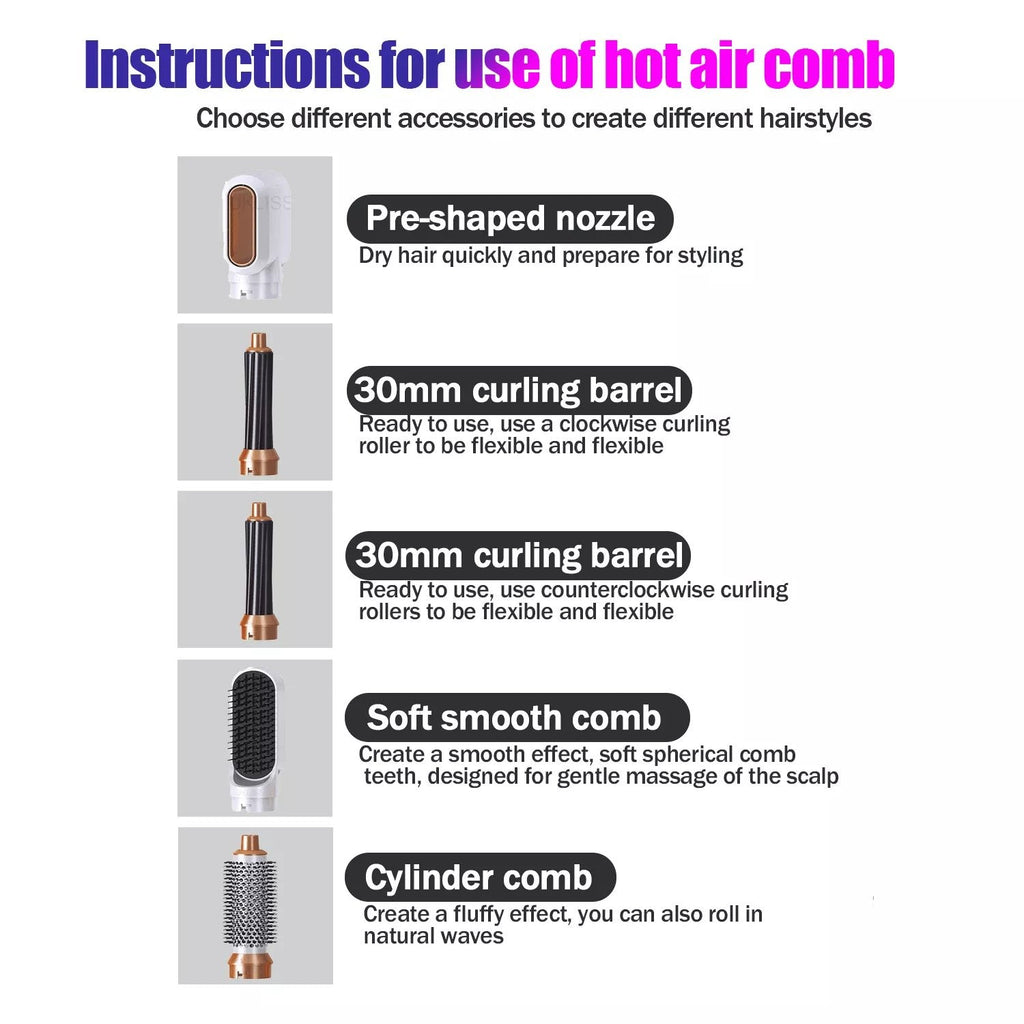 Eaksone - The latest 5 in 1 professional styler