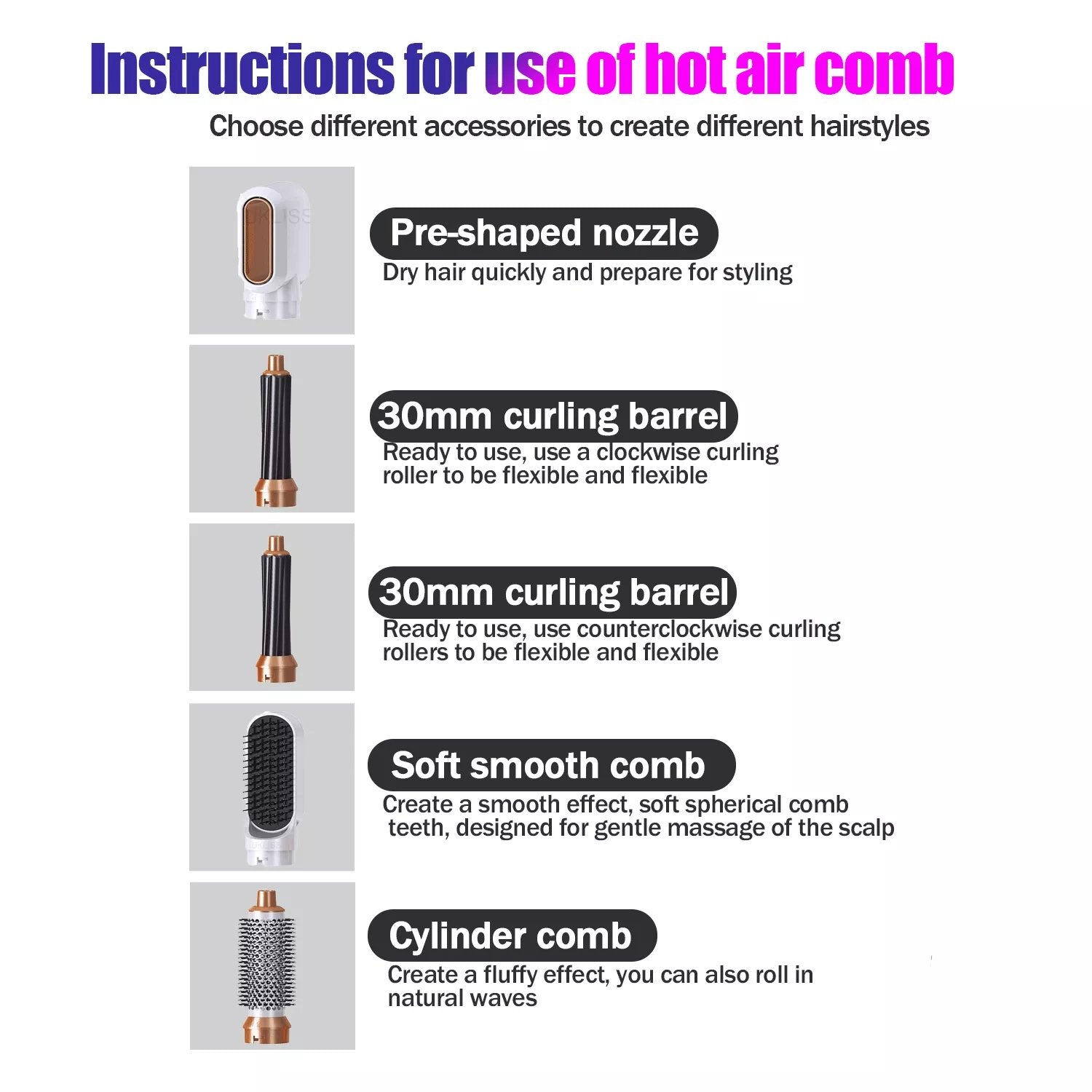 Eaksone - The latest 5 in 1 professional styler