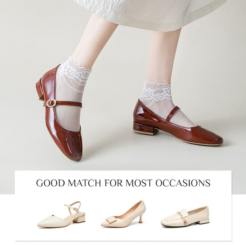 Eaksone - Summer Anti-slip Breathable Lace Socks