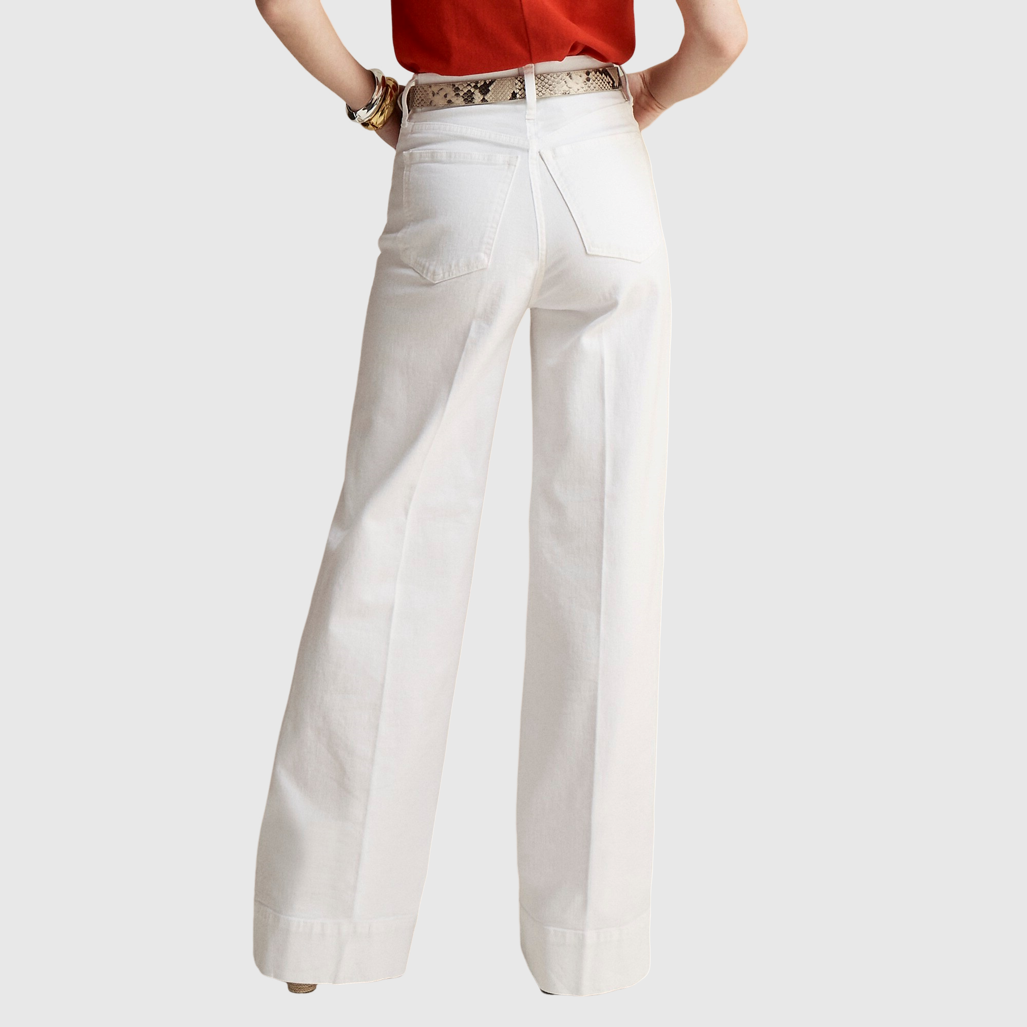 Eaksone - Tall Wide Leg Denim Trouser