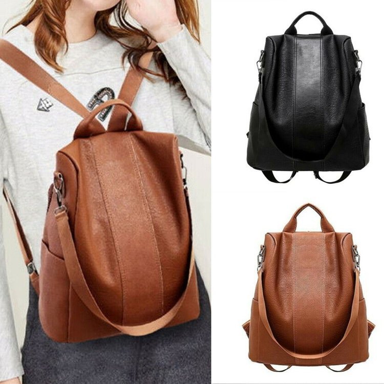 Eaksone - Limited Leather Ladies Anti-theft Backpack