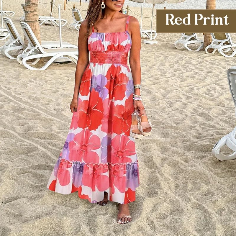 Eaksone - Floral Cami Maxi Dress