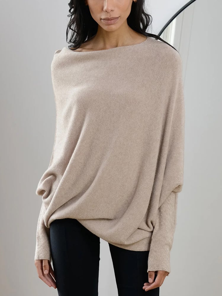 Eaksone - Asymmetric Draped Jumper
