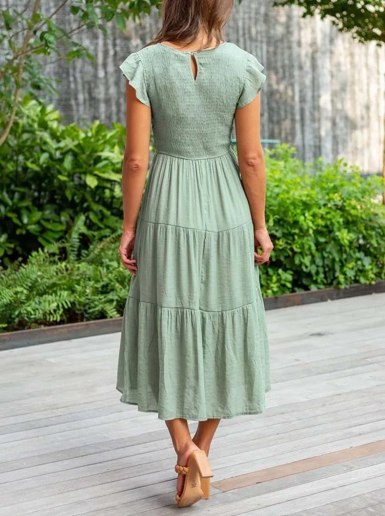 Eaksone - Comfortable summer maxi skirt