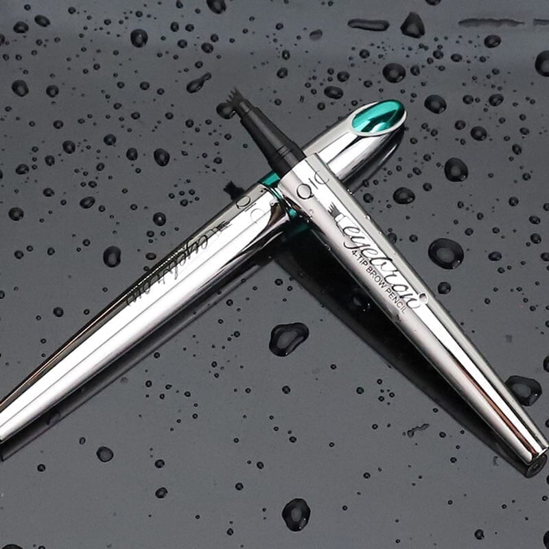 Eaksone - 3D Waterproof 4 Fork Tip Eyebrow Pencil
