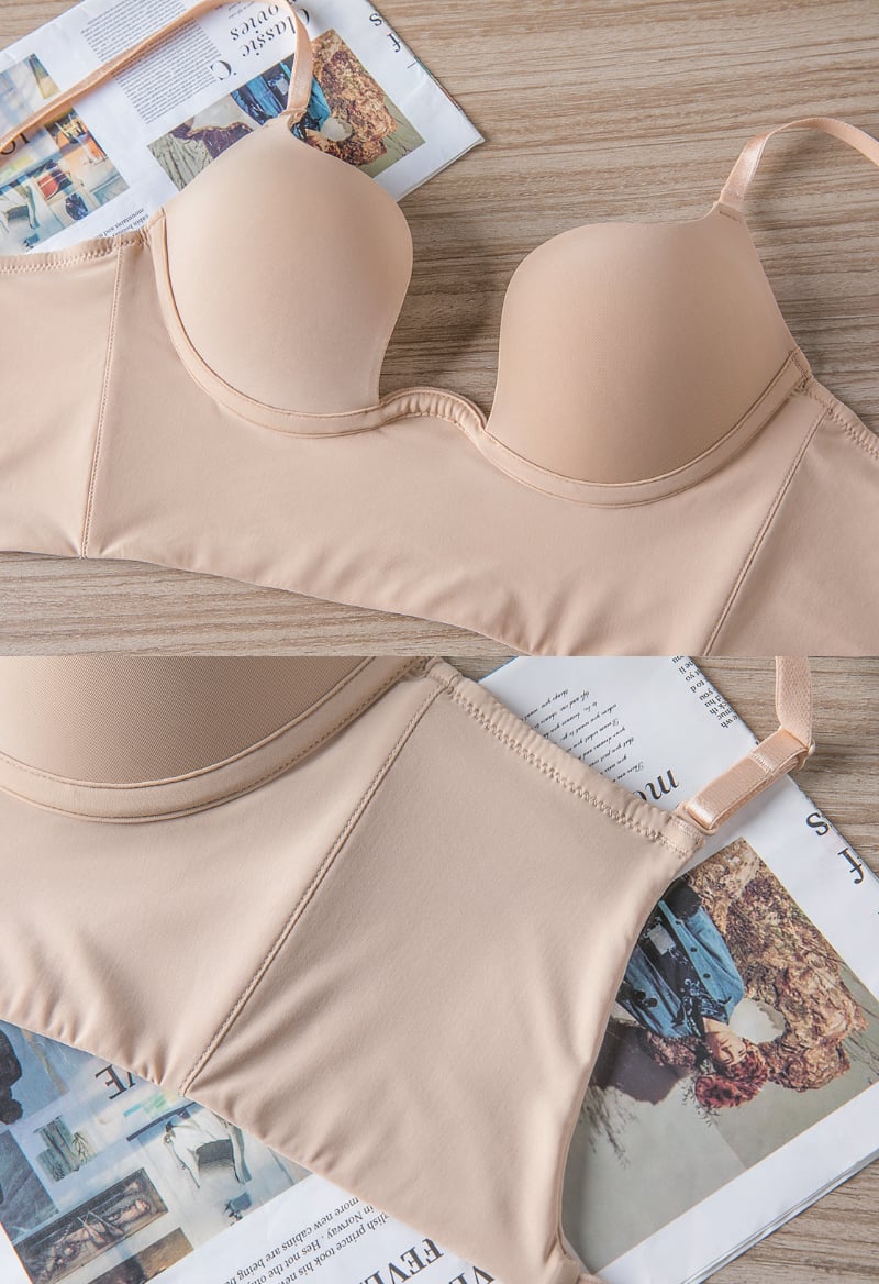 Eaksone - Backless strapless bonded invisible bra