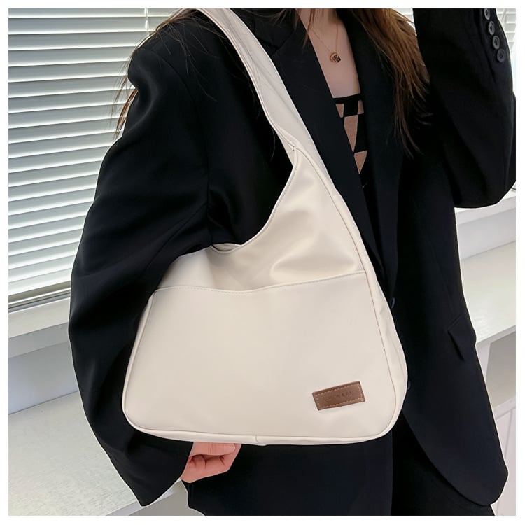Eaksone - Simple PU leather tote bag