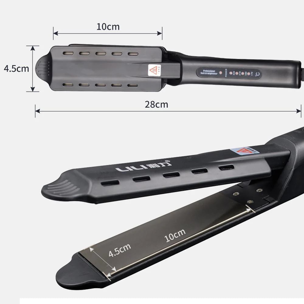 Eaksone - Ceramic Tourmaline Ionic Flat Iron Hair Straightener
