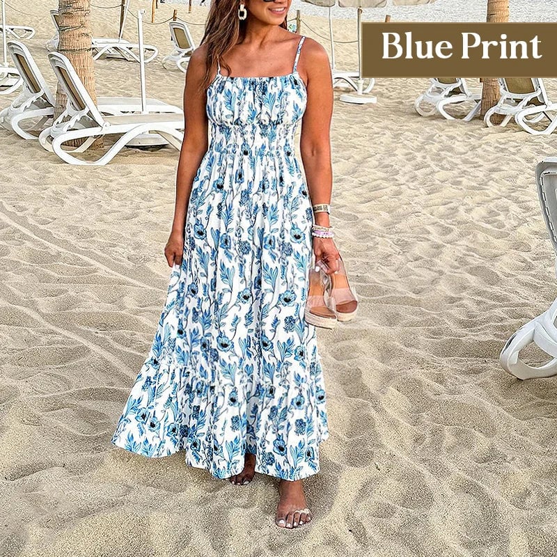 Eaksone - Floral Cami Maxi Dress