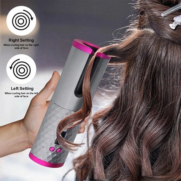 Eaksone - Cordless Automatic Hair Curler