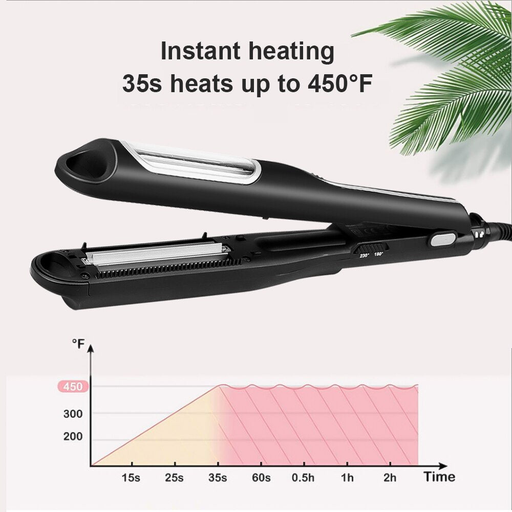 Eaksone - Corrugated flat automatic curling iron