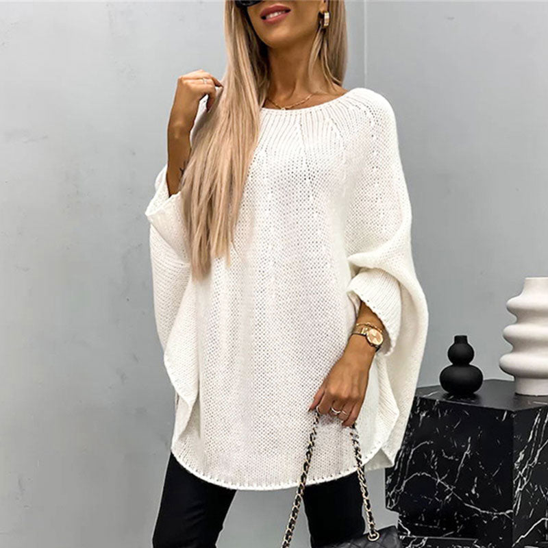 🍁HOT SALE🍁 Women’s Elegant Knitted Cape Sweater