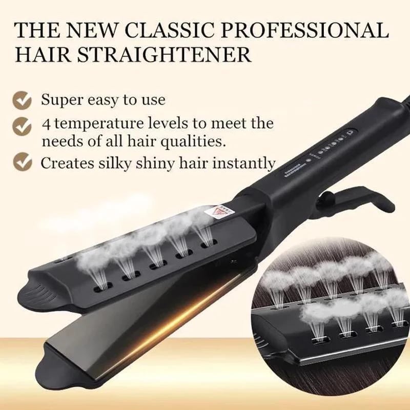 Eaksone - Ceramic Tourmaline Ionic Flat Iron Hair Straightener