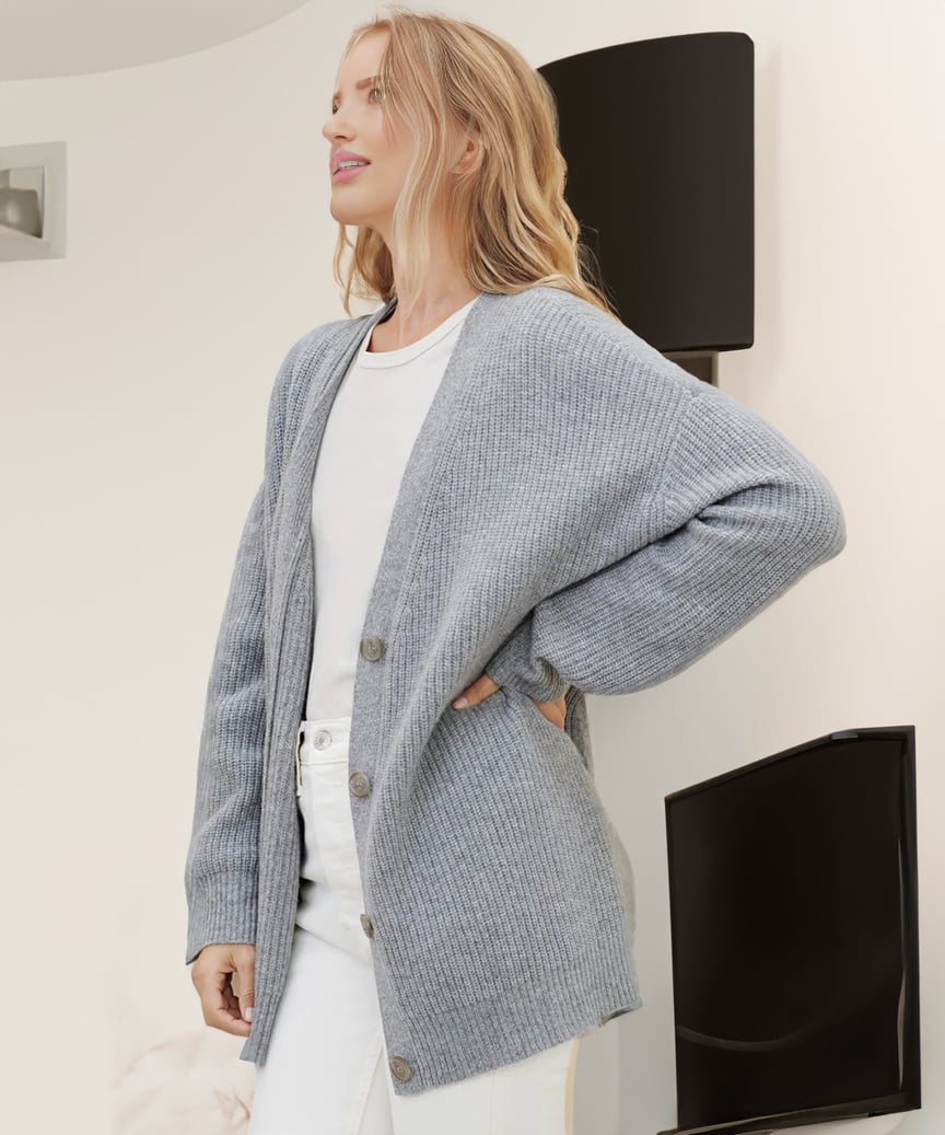 Eaksone - Cashmere Cocoon Cardigan