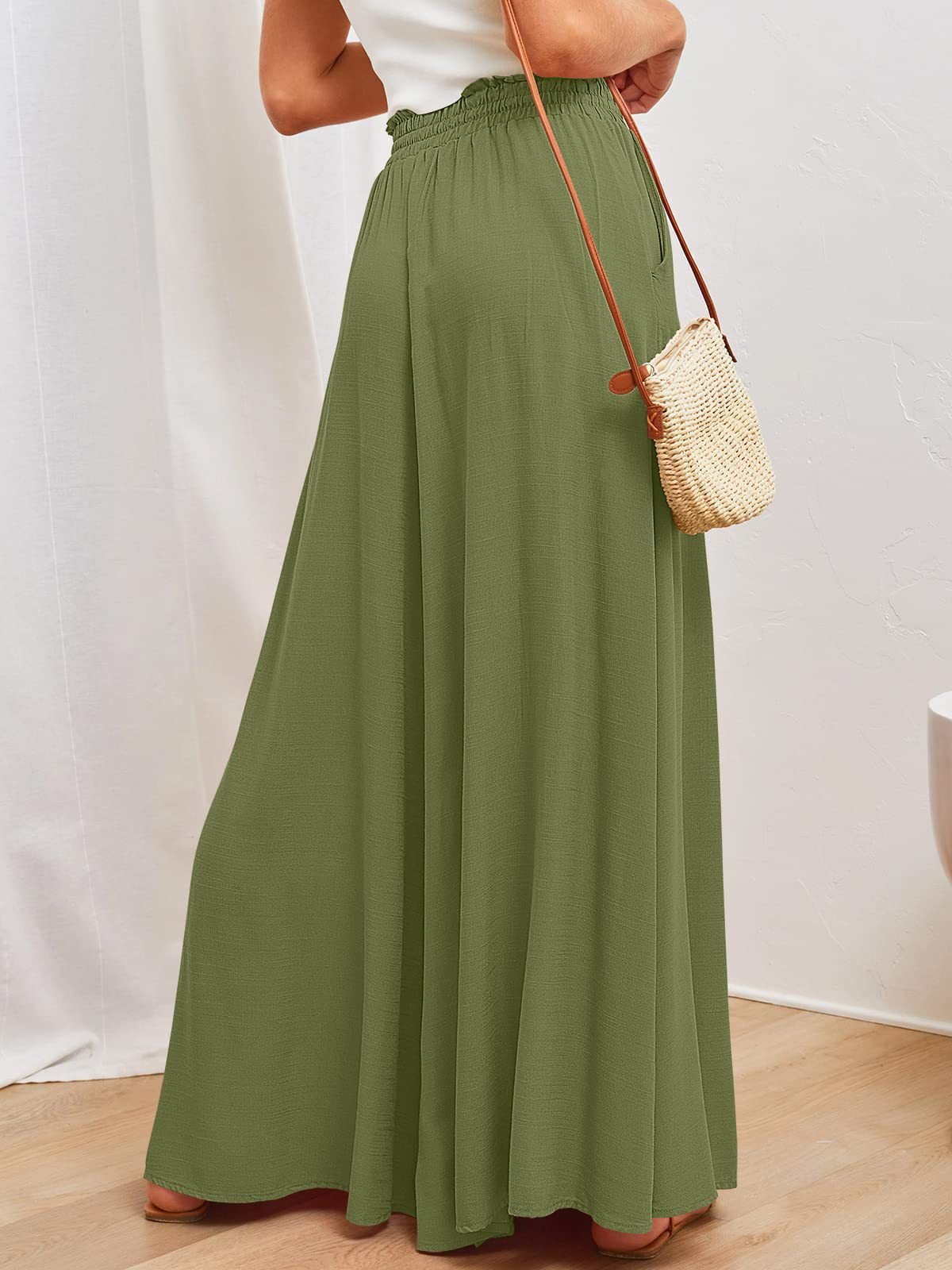 Eaksone - Women's Casual Wide Leg Pants
