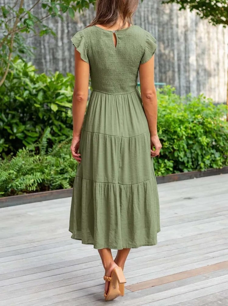 Eaksone - Comfortable summer maxi skirt