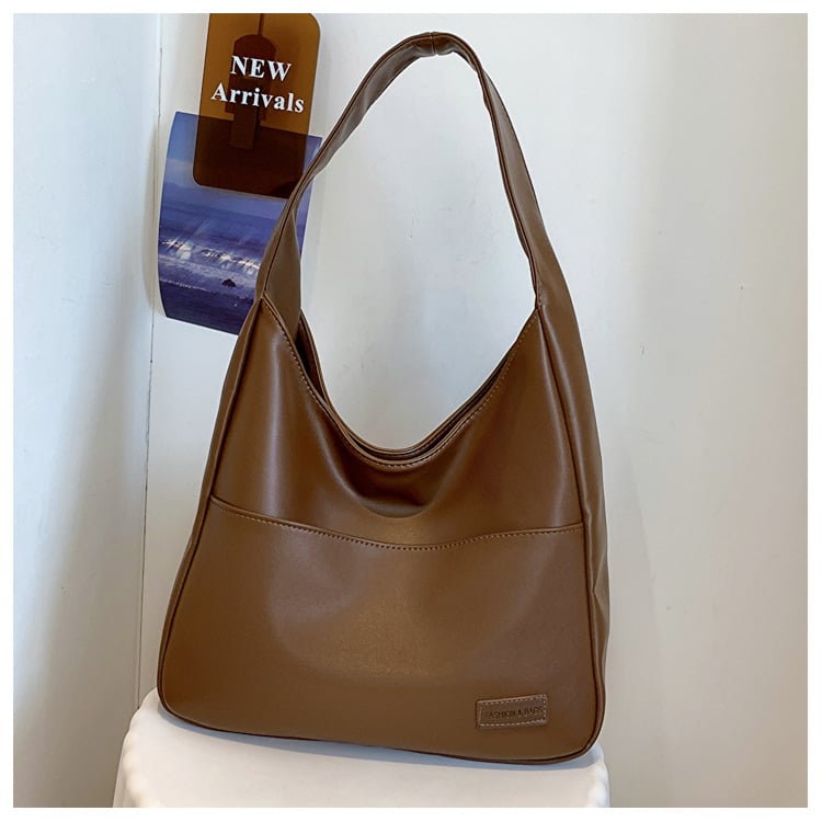 Eaksone - Simple PU leather tote bag