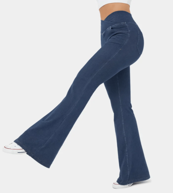 Eaksone - Magic High Waisted Flare Pants
