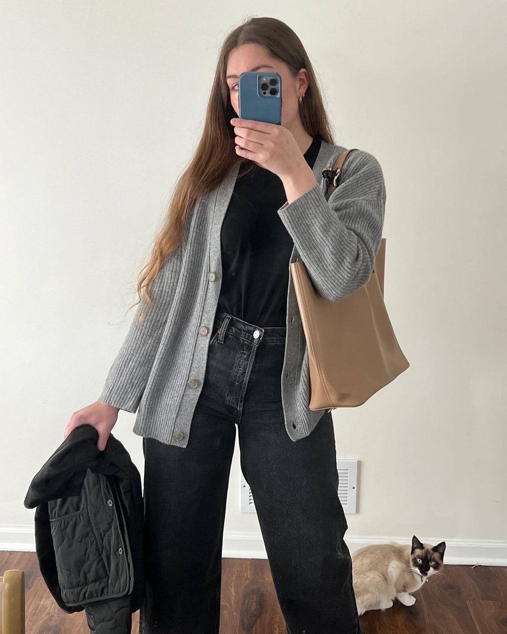Eaksone - Cashmere Cocoon Cardigan