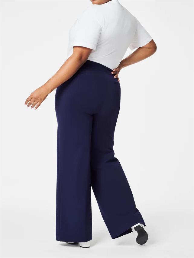Eaksone - Button wide-leg flat T-shirt