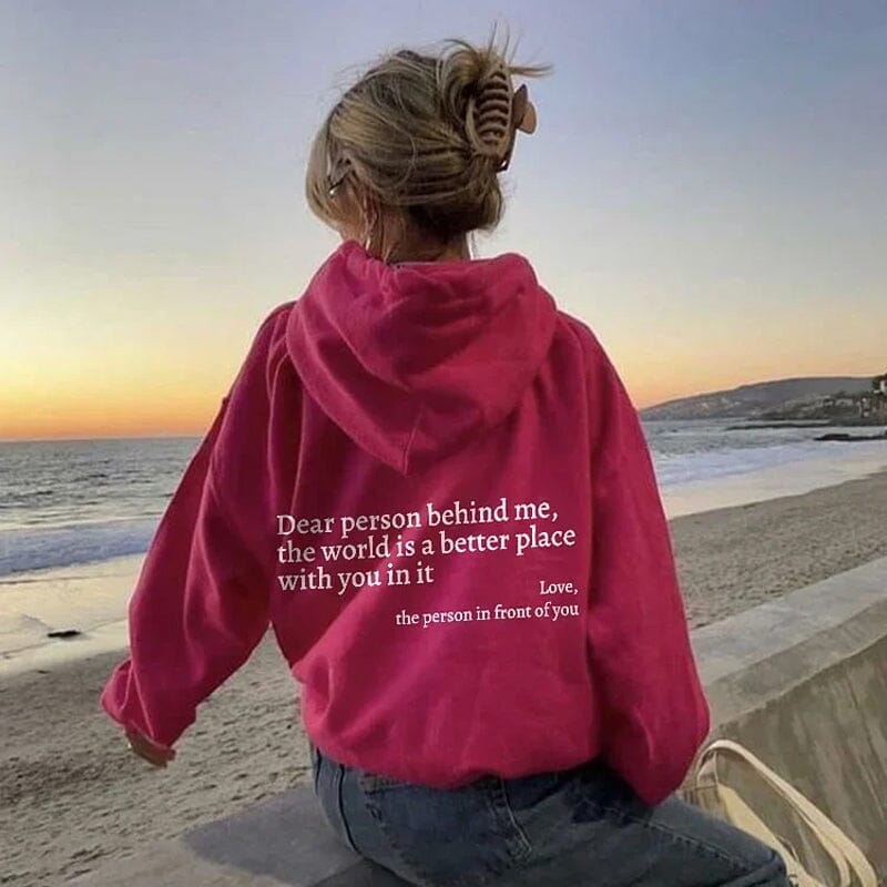 Eaksone - 'Dear Person Behind Me' Sweatshirt