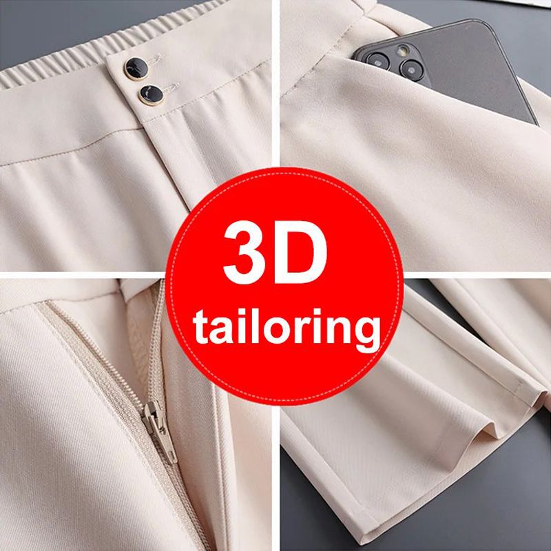 Eaksone - Women’s Fashion Elegant Flare Trousers