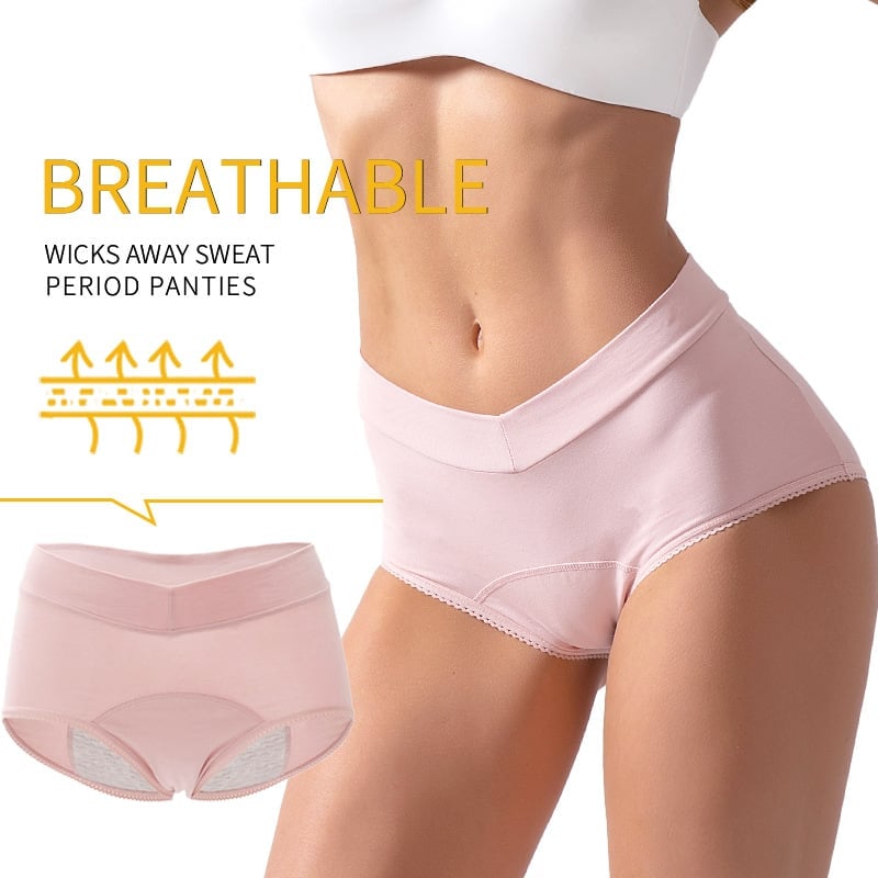 Eaksone - High-waisted Leak Proof Panties