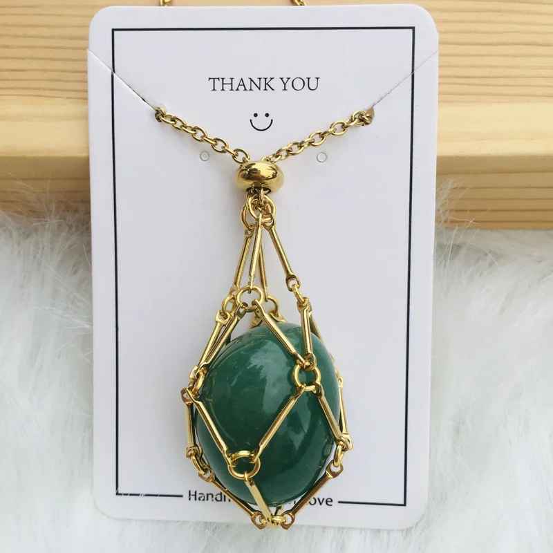 Eaksone - Crystal Gemstone Necklace