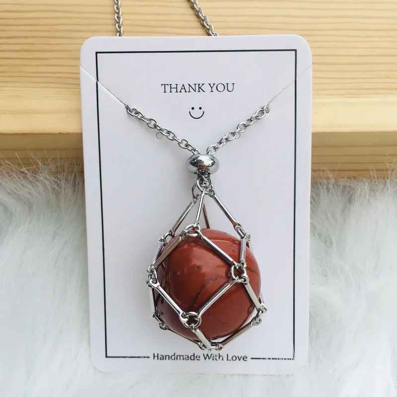 Eaksone - Crystal Gemstone Necklace