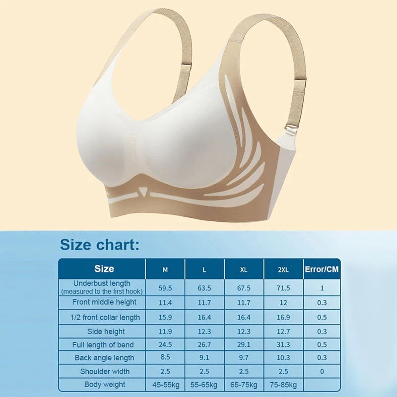 Eaksone - push up bra without underwire