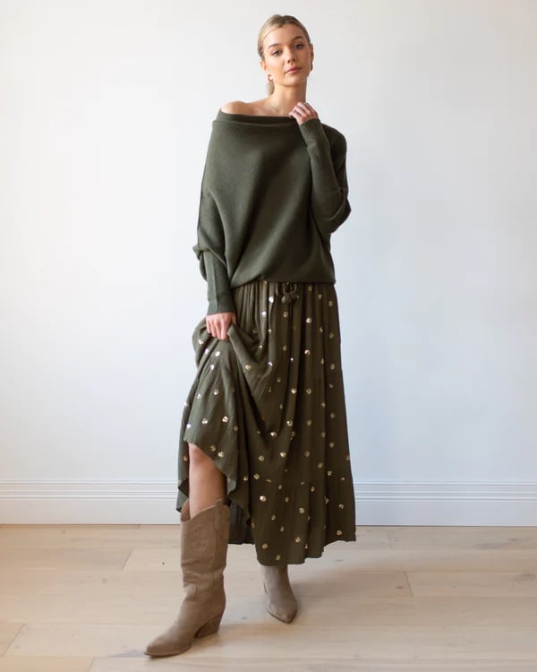 Eaksone - knitted pullover for women