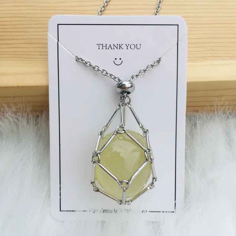 Eaksone - Crystal Gemstone Necklace