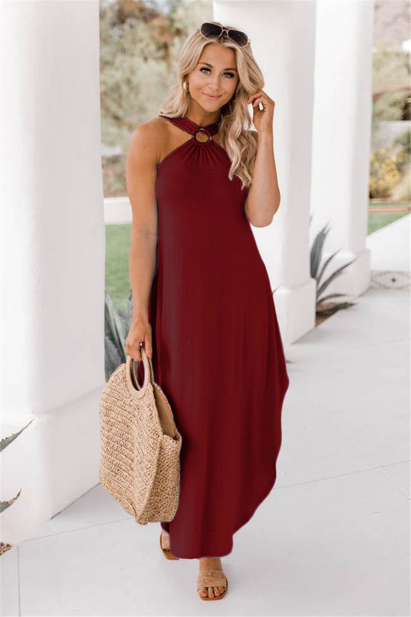 Eaksone - halter maxi dresses