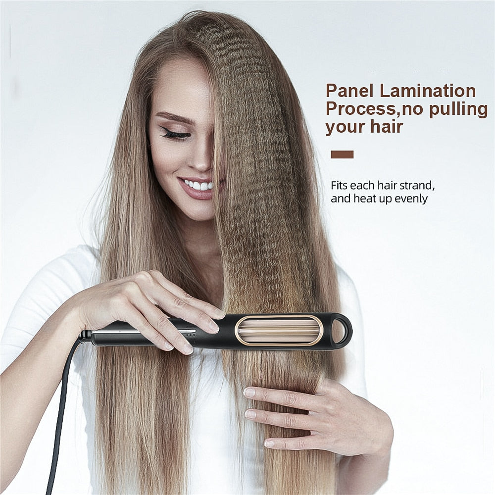 Eaksone - Corrugated flat automatic curling iron