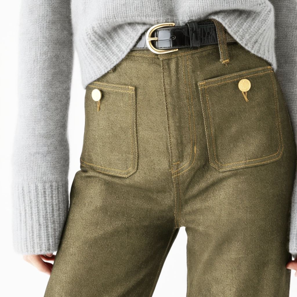 Eaksone - Tummy Control Wide Leg Trouser