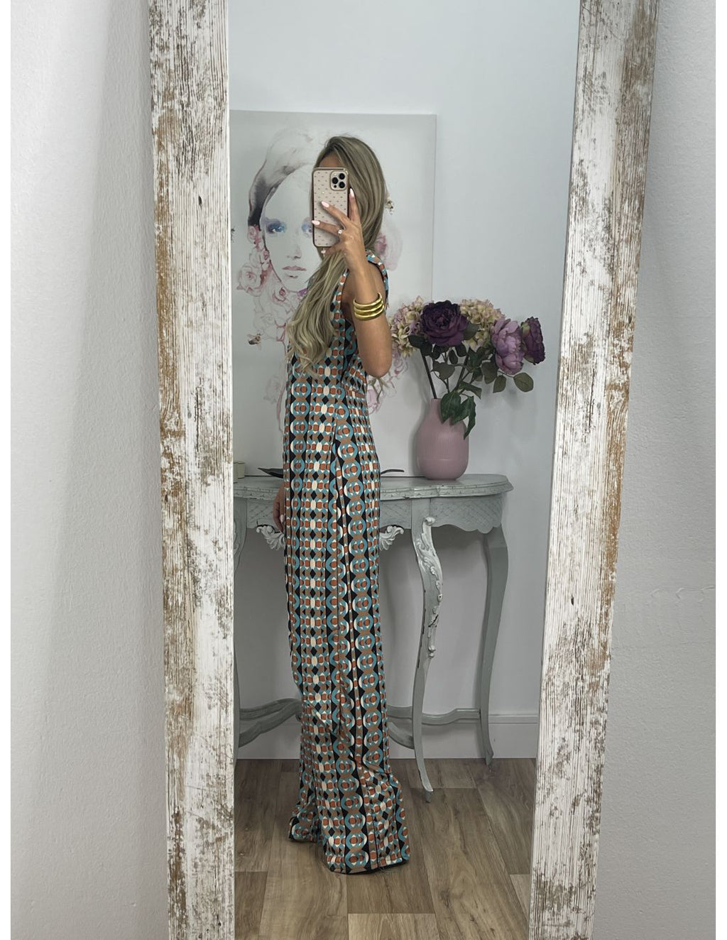 Eaksone - New Arrival Abstract Printed Comfy Suit For Women