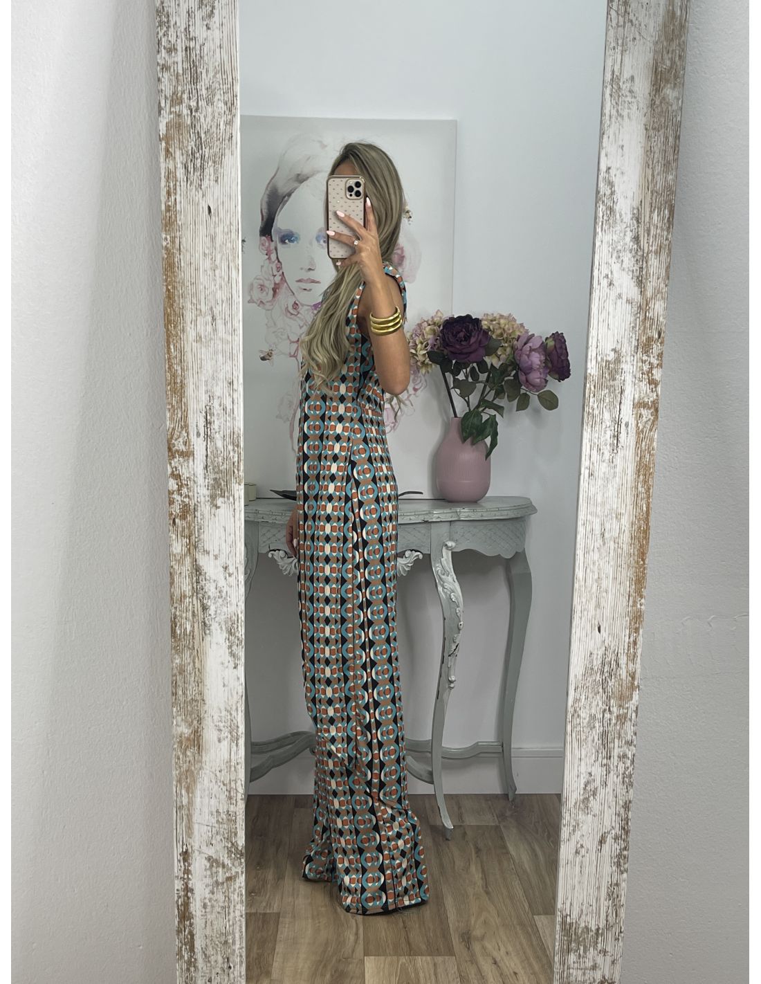 Eaksone - New Arrival Abstract Printed Comfy Suit For Women