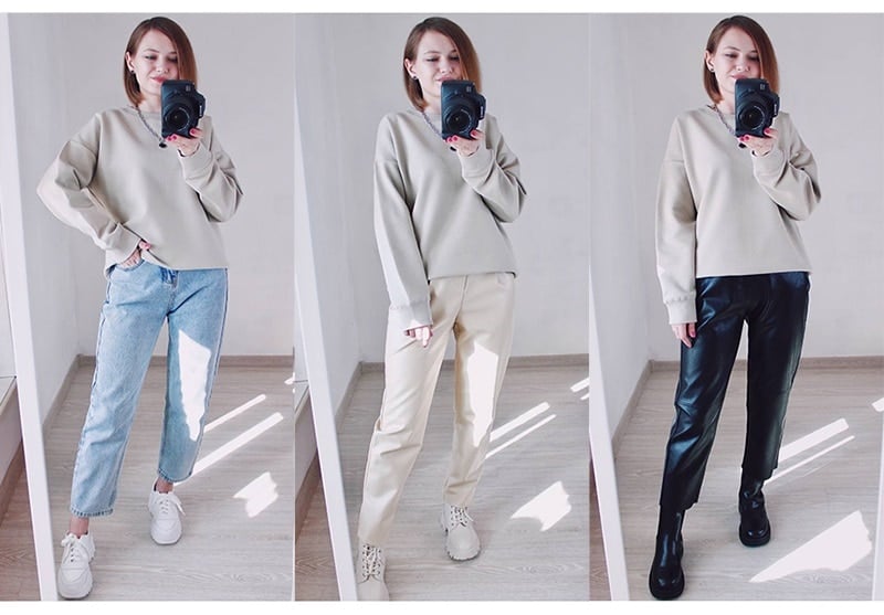 Eaksone - Cotton Pullover Sweatshirts