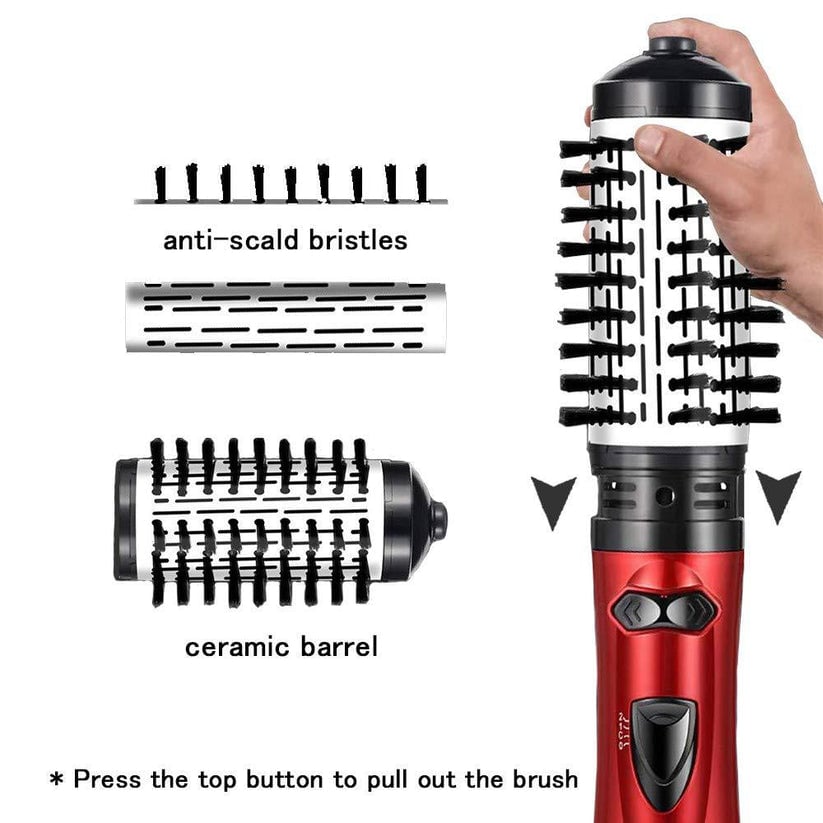 Eaksone - The Hair Wizard, All-in-One Styler for Drying, Curling, and Straightening Hair