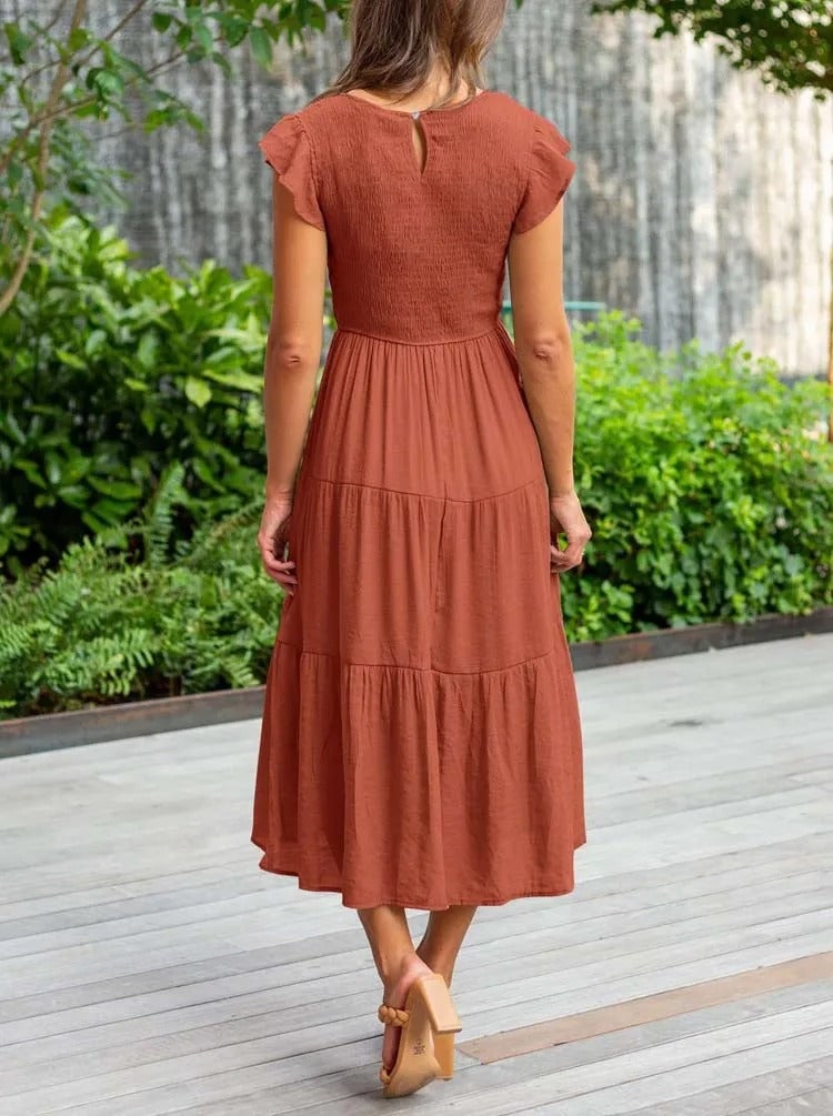 Eaksone - Comfortable summer maxi skirt