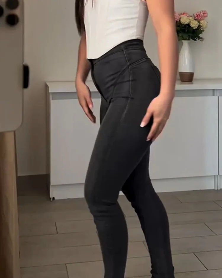 Eaksone - Curve-Shaped Stretch Skinny Jeans
