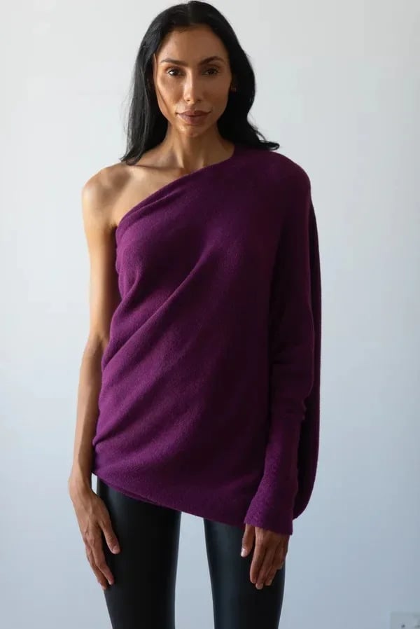 Eaksone - Asymmetric Draped Jumper