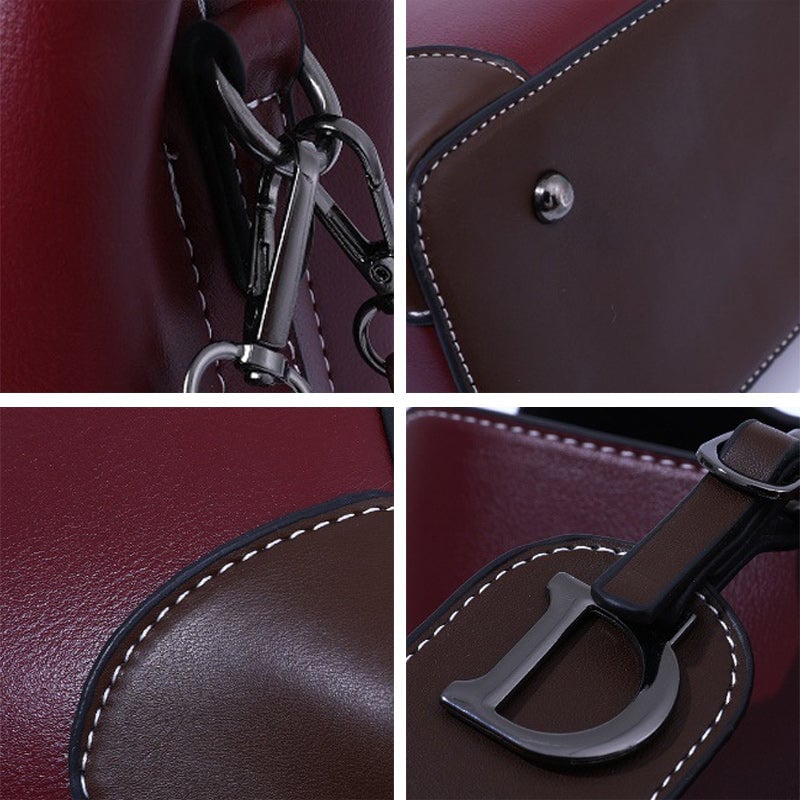 Eaksone - Genuine Leather Niche Women's Shoulder Bag