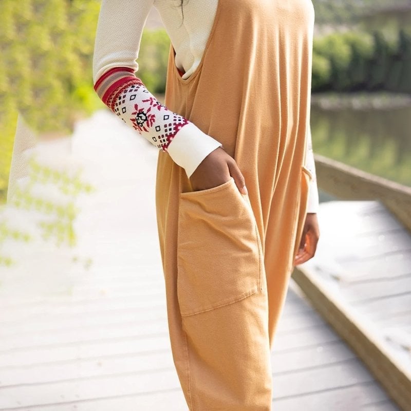 Eaksone - Wide Leg Jumpsuit with Pockets