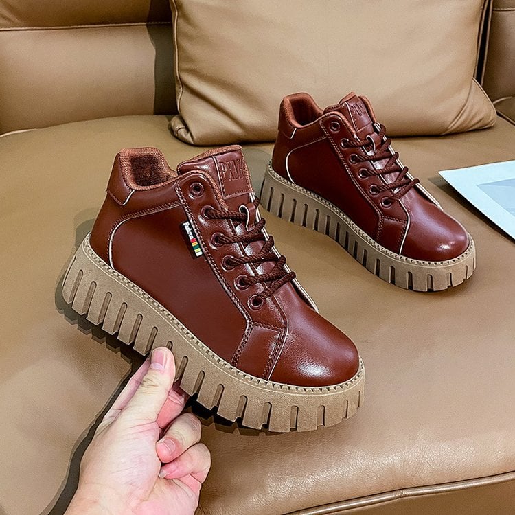 Eaksone - Thick Sole Low-cut Boots